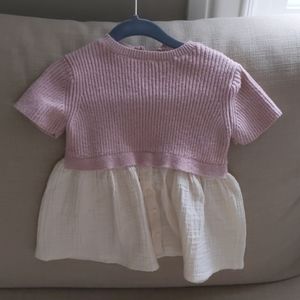 Zara baby knit dress - 6/9 months
